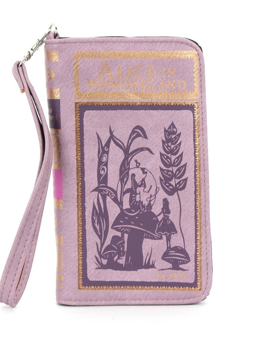 Alice in Wonderland Book Wallet in Vinyl